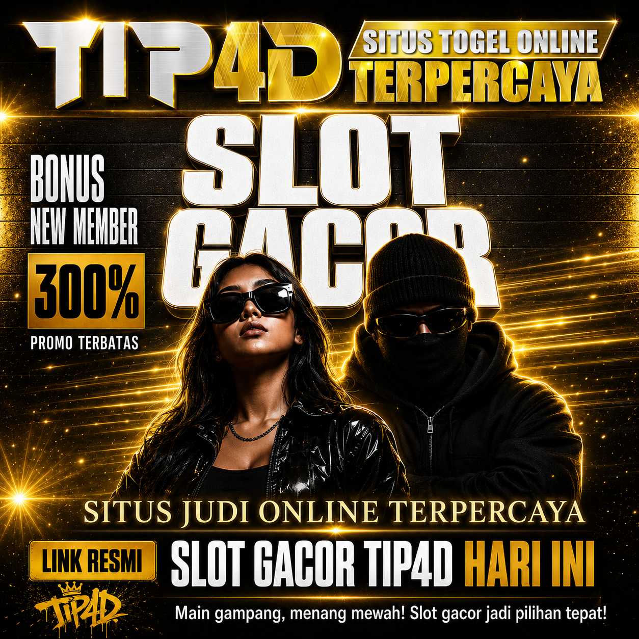 TIP4D Link Resmi Slot Gacor Online Terpercaya dengan Bonus Besar untuk Member Baru