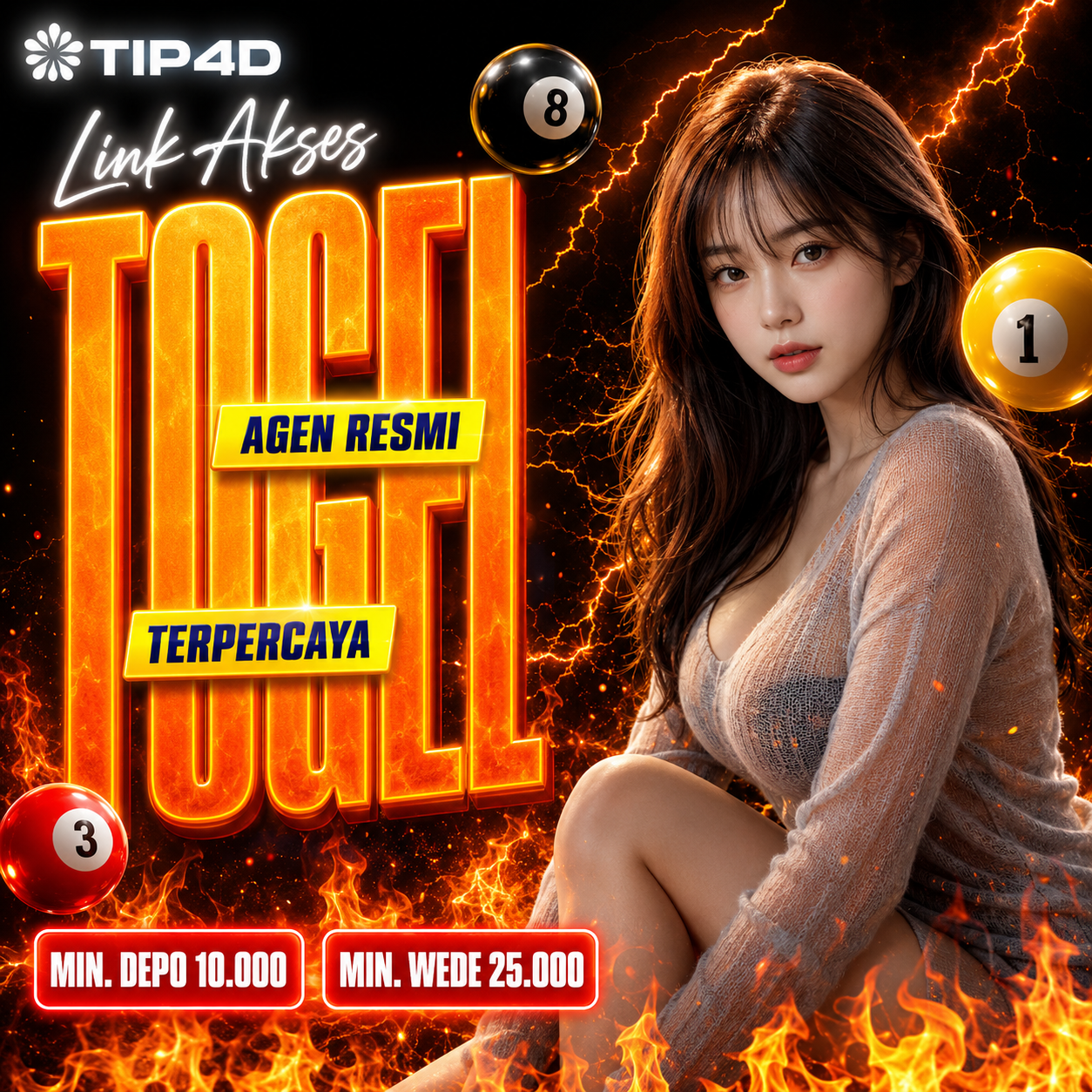 TIP4D Link Togel Online Terpercaya dengan Deposit Cepat dan Dukungan Pasaran Terlengkap