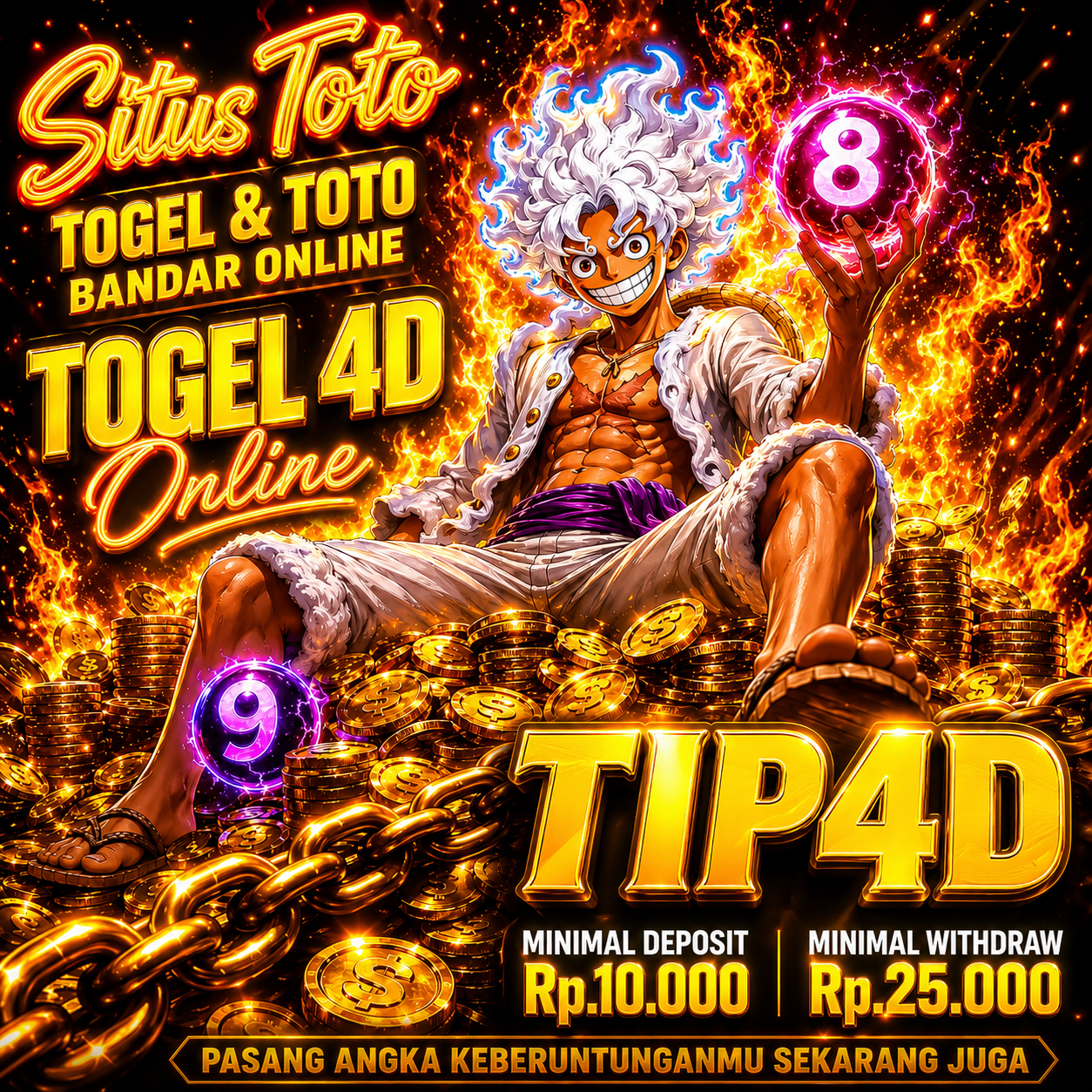 TIP4D Situs Toto Togel 4D Online Bandar Togel Resmi Deposit Withdraw Bonus Cepat Menarik Terpercaya
