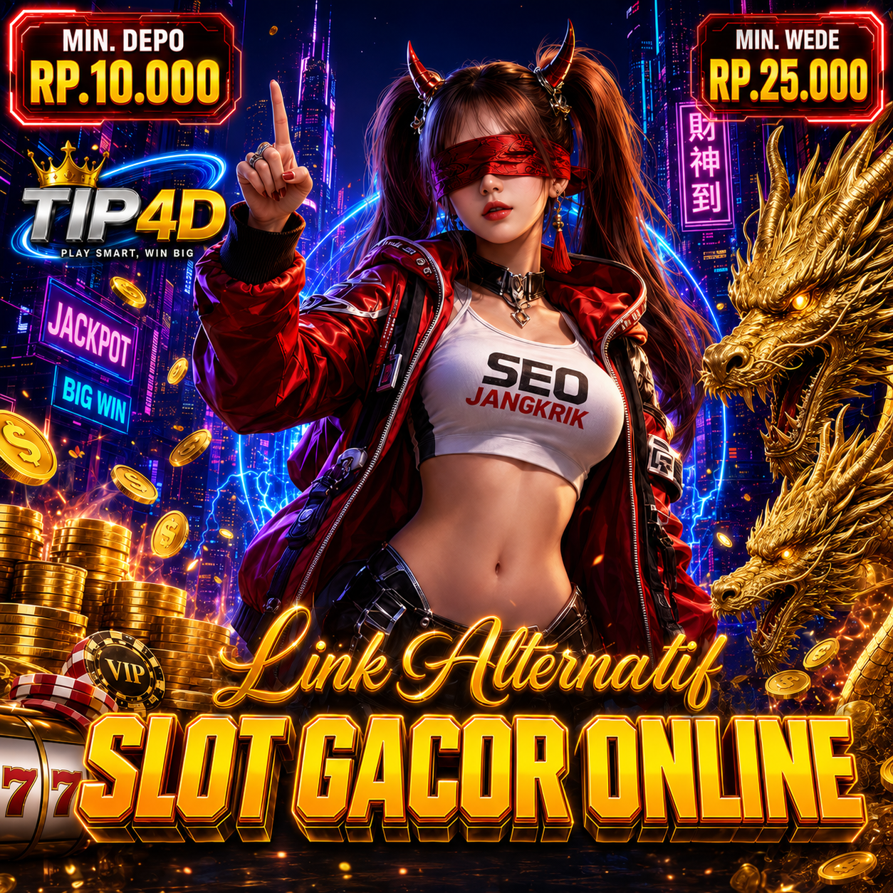 TIP4D Link Resmi Slot Gacor Online dengan Deposit Ringan dan Bonus Melimpah Harian