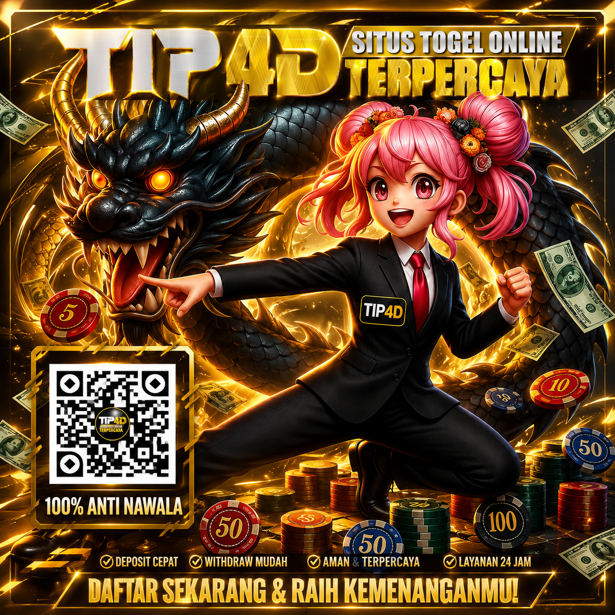 TIP4D Situs Togel Online Terpercaya dengan Layanan Cepat, Aman, Mudah, Bonus Menarik, dan Deposit Praktis Terbaik