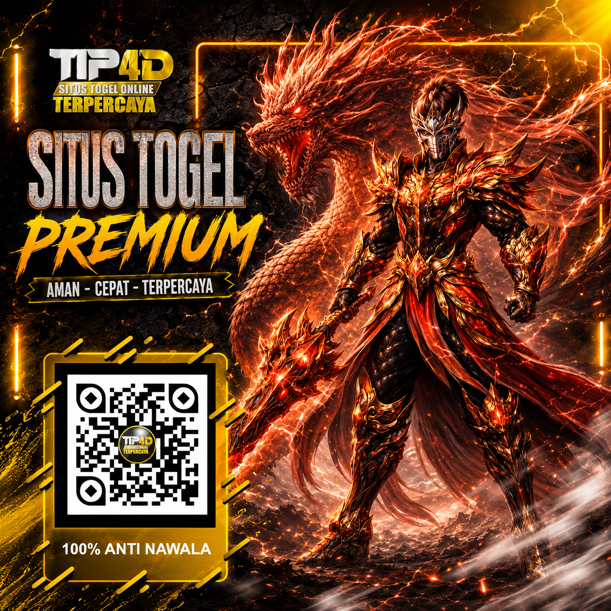 TIP4D Hadir dengan Konsep Visual Fantasi Epik, Perpaduan Ksatria Api dan Naga yang Mencuri Perhatian